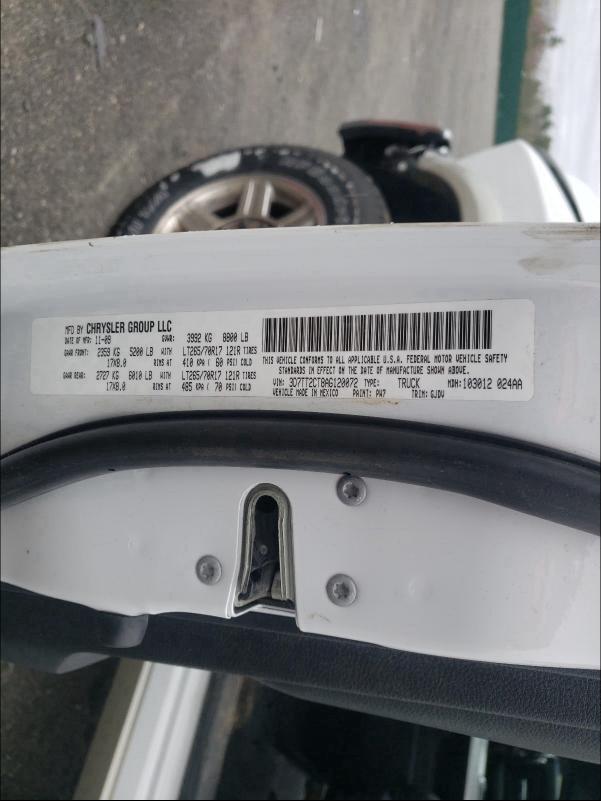 2010 DODGE RAM 2500 3D7TT2CT8AG120072