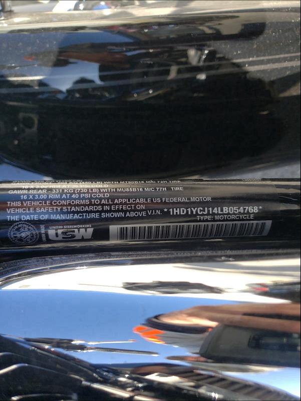 2020 HARLEY-DAVIDSON FLDE 1HD1YCJ14LB054768