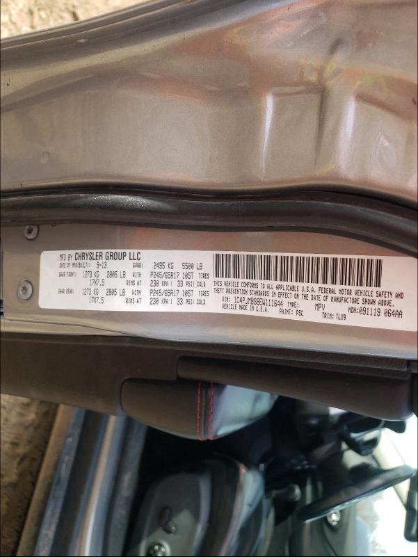 2014 JEEP CHEROKEE T 1C4PJMBS8EW111644