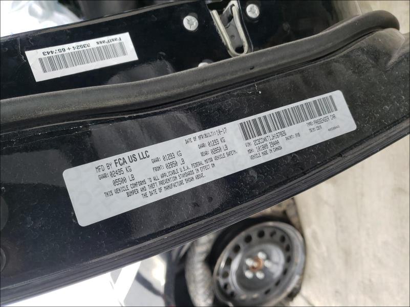2018 DODGE CHARGER PO 2C3CDXKT1JH167826