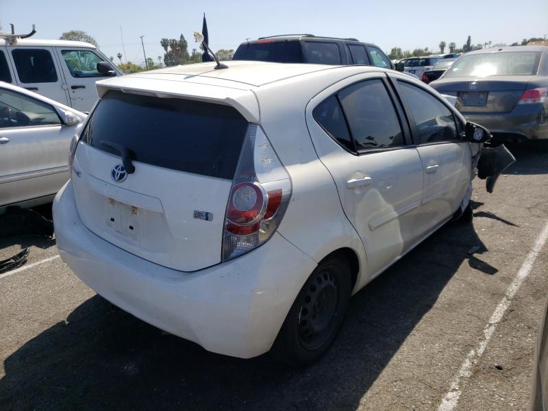 VIN 5XYRK4LF2NG111417 2012 TOYOTA PRIUS C no.4