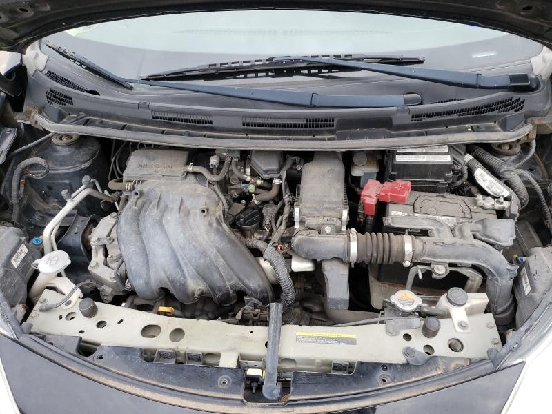 VIN: 3N1CE2CP2EL429088 Auction: COPART Lot: 40689471 Location: TX - DALLAS SOUTH 3N1CE2CP2EL429088 NISSAN VERSA 2014 BLACK Photo 7
