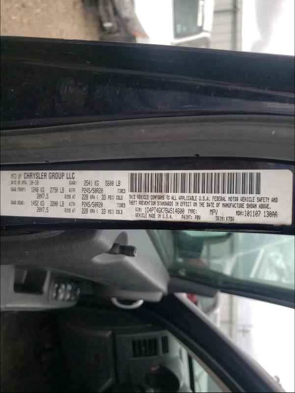 2011 DODGE NITRO HEAT 1D4PT4GK7BW514600