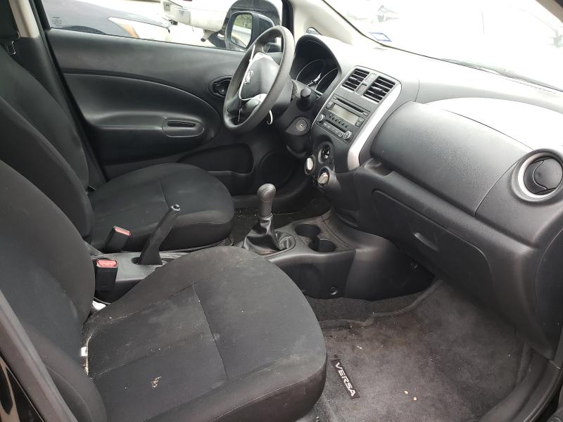 VIN: 3N1CE2CP2EL429088 Auction: COPART Lot: 40689471 Location: TX - DALLAS SOUTH 3N1CE2CP2EL429088 NISSAN VERSA 2014 BLACK Photo 5