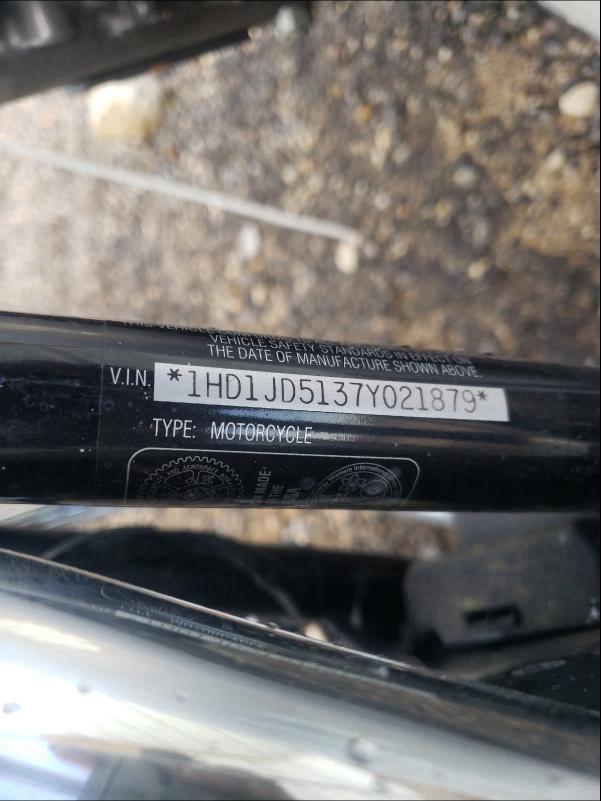 2007 HARLEY-DAVIDSON FLSTN 1HD1JD5137Y021879
