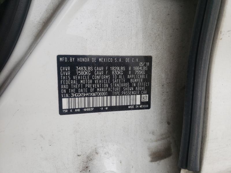 2019 HONDA FIT LX 3HGGK5H41KM706991