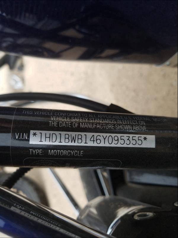 2006 HARLEY-DAVIDSON FLSTCI 1HD1BWB146Y095355