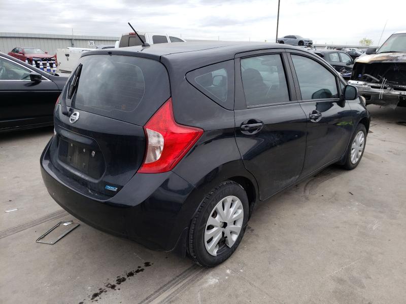 VIN: 3N1CE2CP2EL429088 Auction: COPART Lot: 40689471 Location: TX - DALLAS SOUTH 3N1CE2CP2EL429088 NISSAN VERSA 2014 BLACK Photo 4