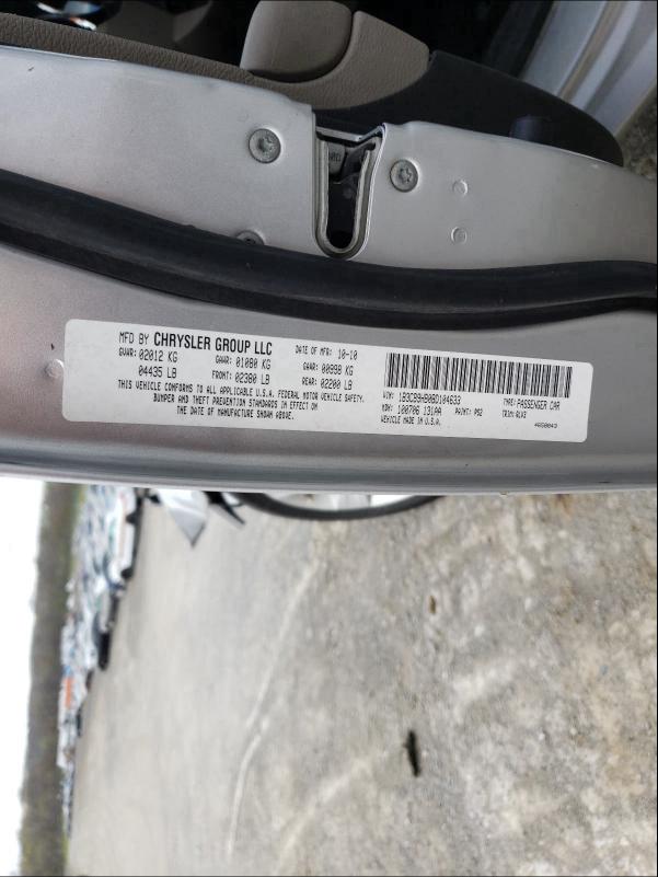 2011 DODGE CALIBER UP 1B3CB9HB0BD104633
