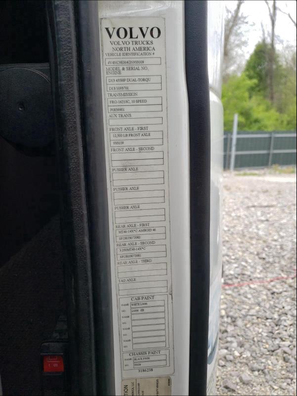 2016 VOLVO VN VNL 4V4NC9EH4GN933109