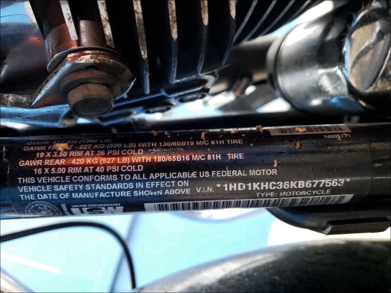 2019 HARLEY-DAVIDSON FLTRX 1HD1KHC36KB677563