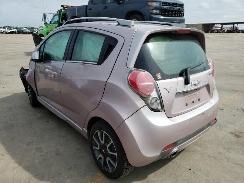 2013 CHEVROLET SPARK 2LT KL8CF6S99DC547033