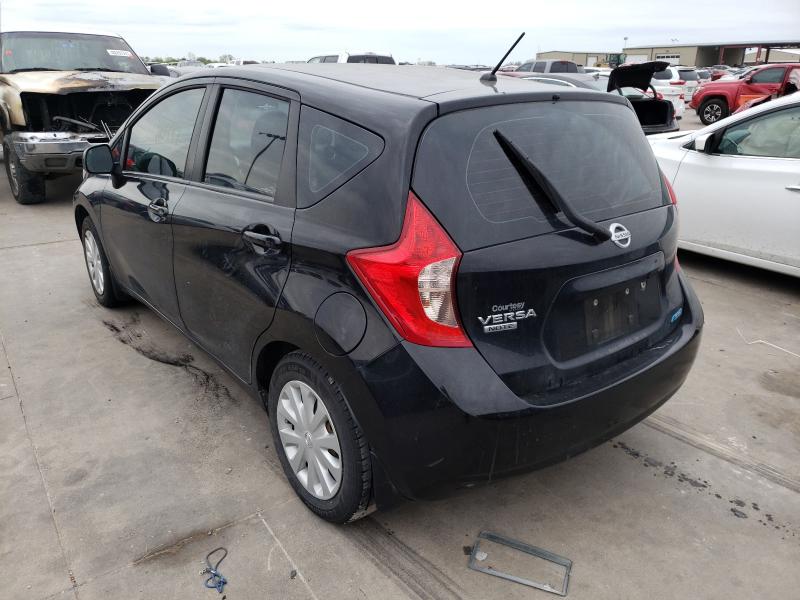 VIN: 3N1CE2CP2EL429088 Auction: COPART Lot: 40689471 Location: TX - DALLAS SOUTH 3N1CE2CP2EL429088 NISSAN VERSA 2014 BLACK Photo 3