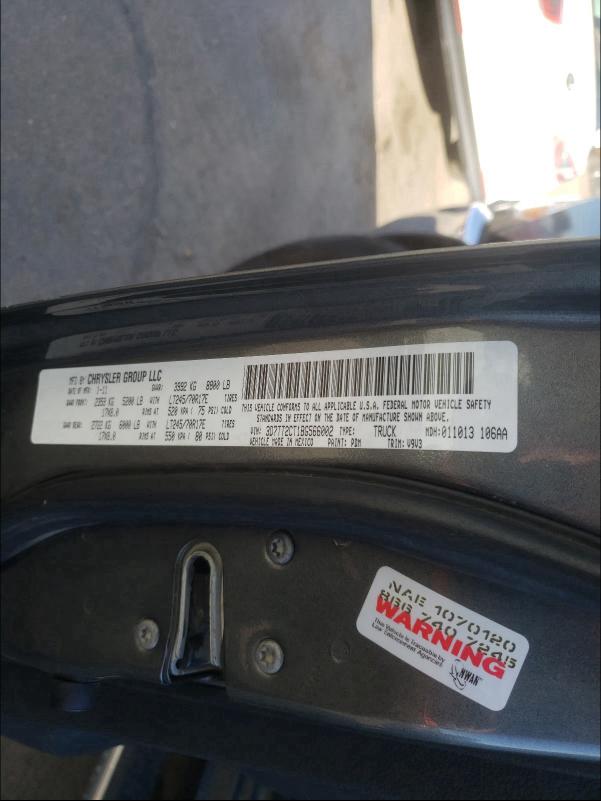 2011 DODGE RAM 2500 3D7TT2CT1BG566002
