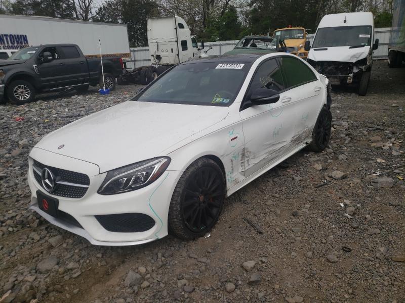 2016 MERCEDES-BENZ C 450 4MAT 55SWF6EB4GU117824