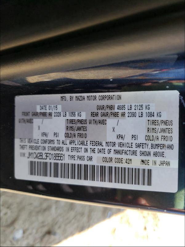 2015 MAZDA 5 SPORT JM1CW2BL3F0186561