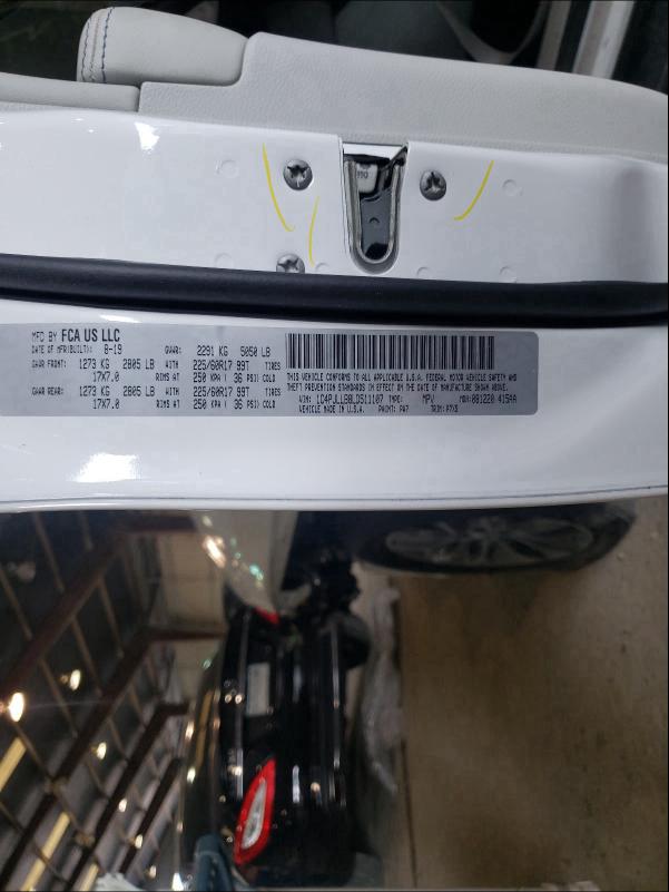 2020 JEEP CHERKE LTD 1C4PJLLB8LD511107