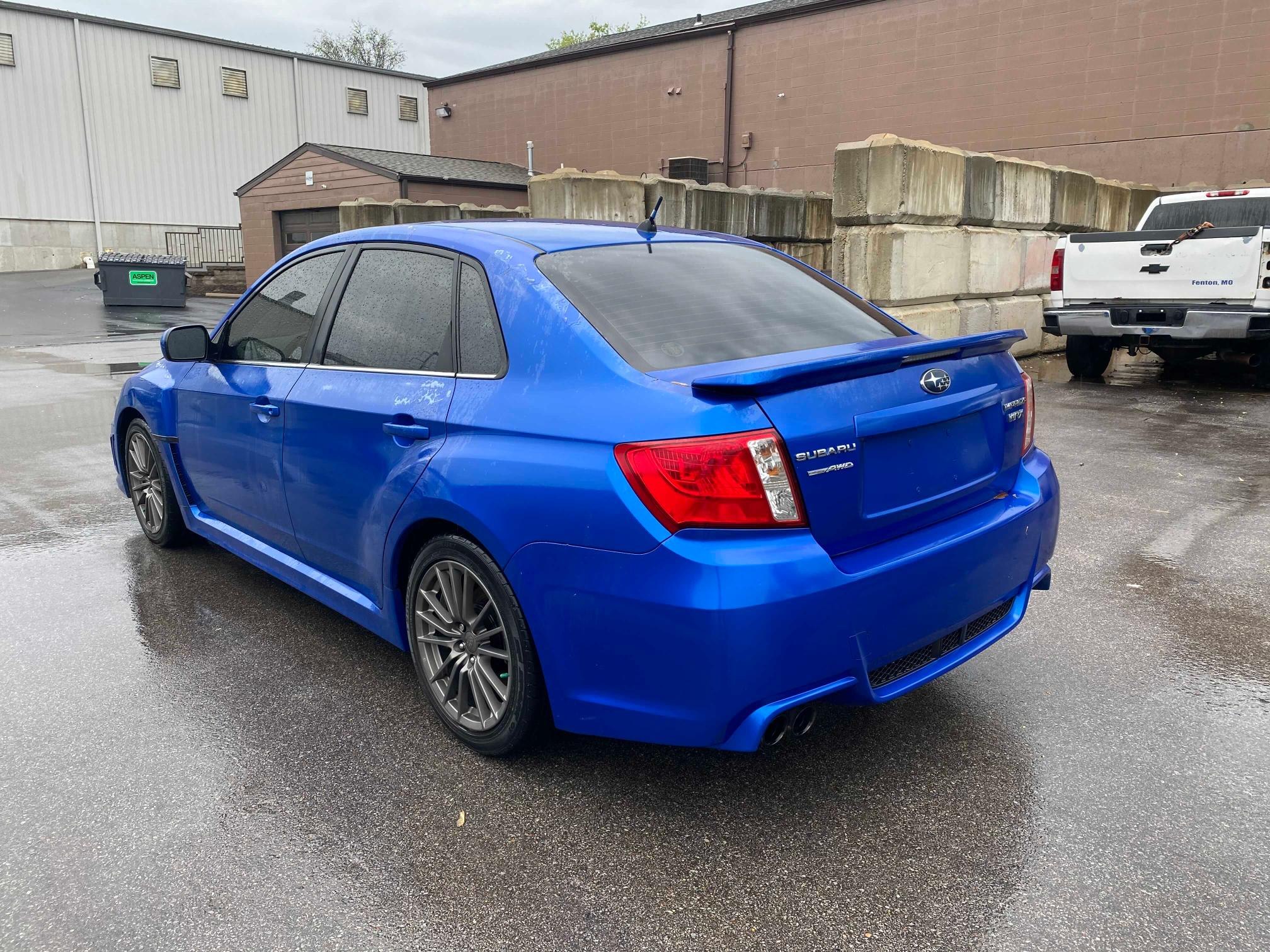 2012 SUBARU IMPREZA WR JF1GV7E60CG011846