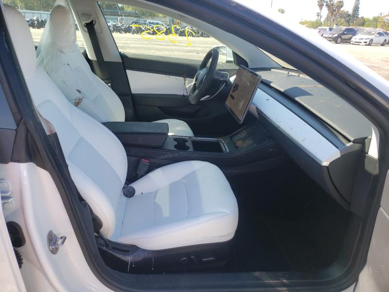 VIN 1GKKNXLS2HZ324465 2021 TESLA MODEL 3 no.5