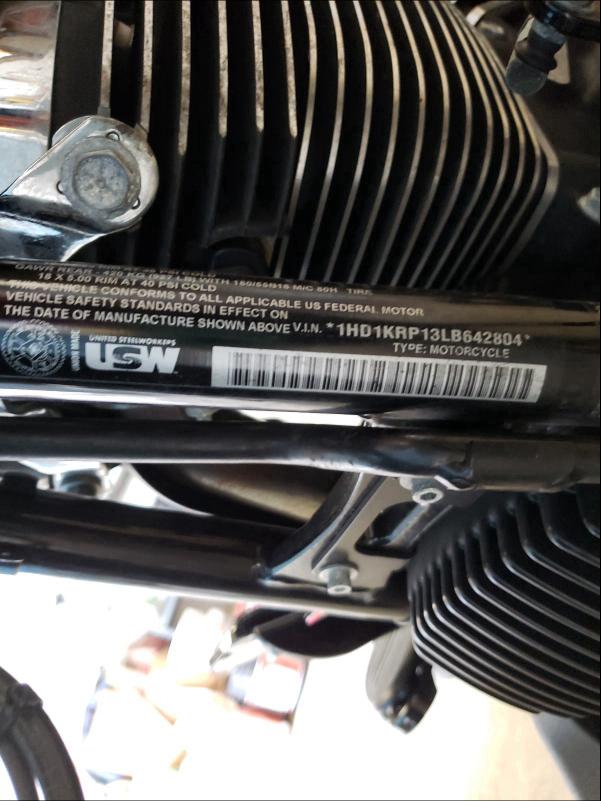 2020 HARLEY-DAVIDSON FLHXS 1HD1KRP13LB642804