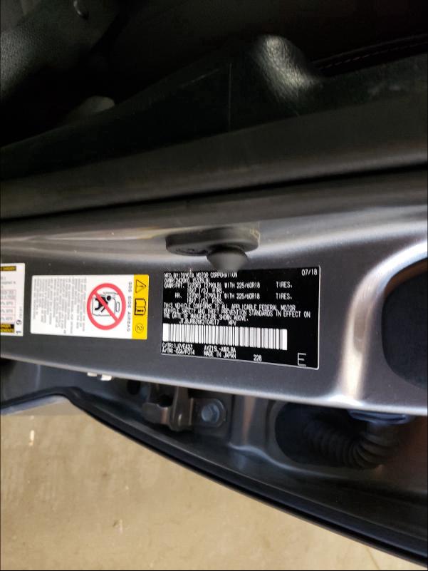 2019 LEXUS NX 300H JTJBJRBZ6K2104017