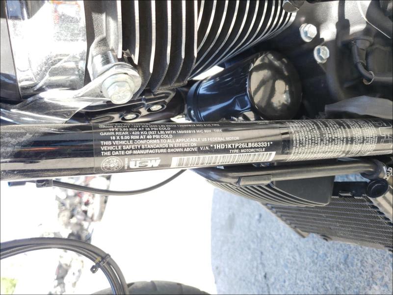 2020 HARLEY-DAVIDSON FLTRXS 1HD1KTP26LB663331