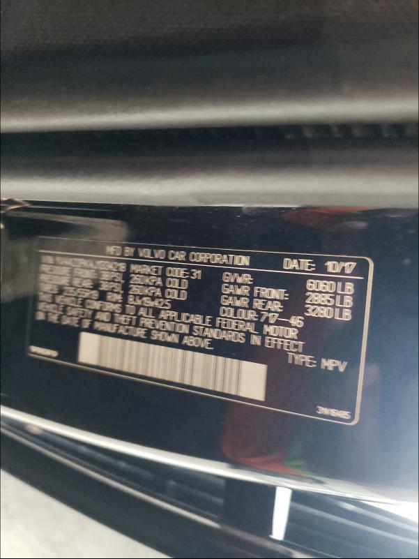 2018 VOLVO XC90 T6 YV4A22PK4J1334218