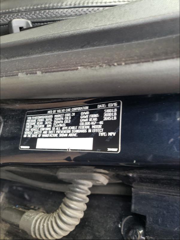 2016 VOLVO XC70 T5 PL YV4612NM5G1264895