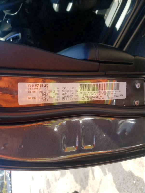 2019 DODGE DURANGO GT 1C4RDJDG5KC664398