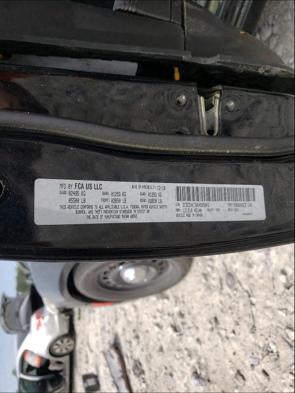 2019 DODGE CHARGER PO 2C3CDXKT6KH565843