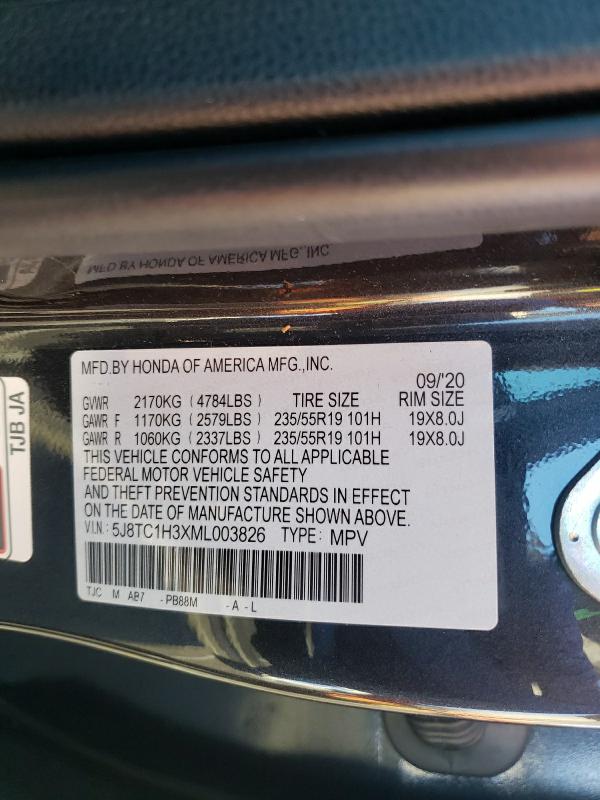 2021 ACURA RDX 5J8TC1H3XML003826