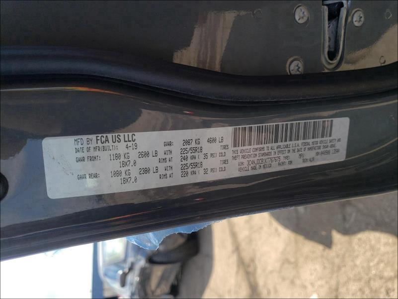 2019 JEEP COMPASS LI 3C4NJDCB1KT767675