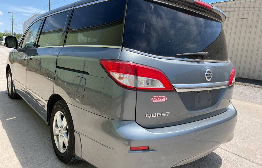 2011 NISSAN QUEST S JN8AE2KP2B9001293