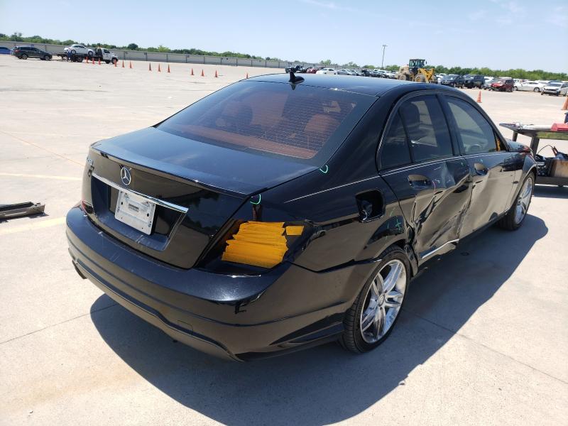 2013 MERCEDES-BENZ C 250 WDDGF4HB4DR300514