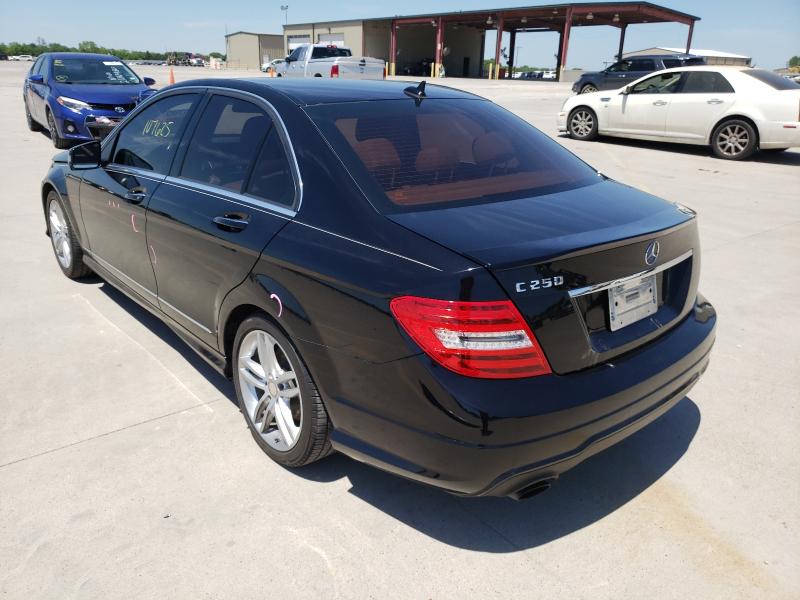 2013 MERCEDES-BENZ C 250 WDDGF4HB4DR300514