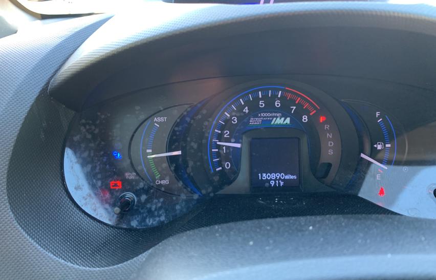 2012 HONDA INSIGHT EX JHMZE2H7XCS001976