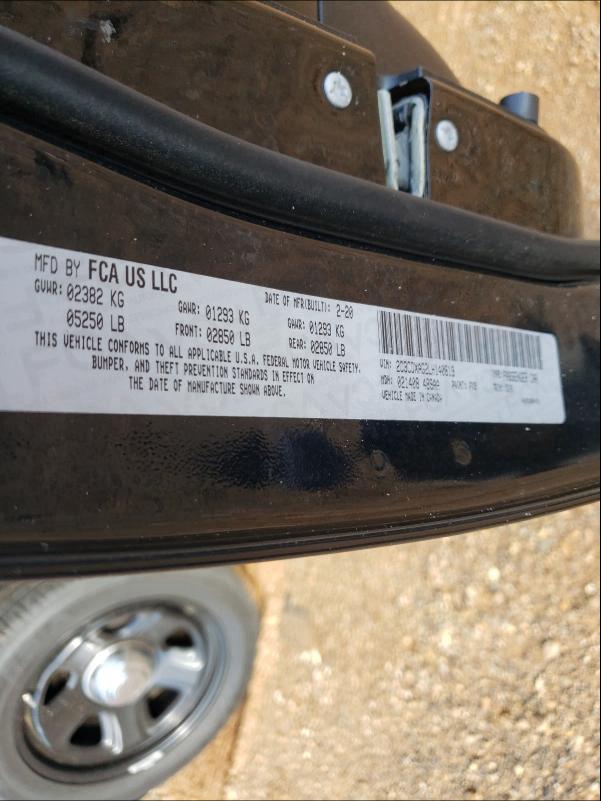 2020 DODGE CHARGER PO 2C3CDXAG2LH140819