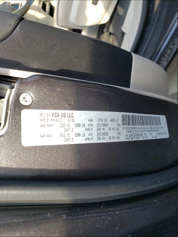 2017 CHRYSLER PACIFICA L 2C4RC1GG3HR533162
