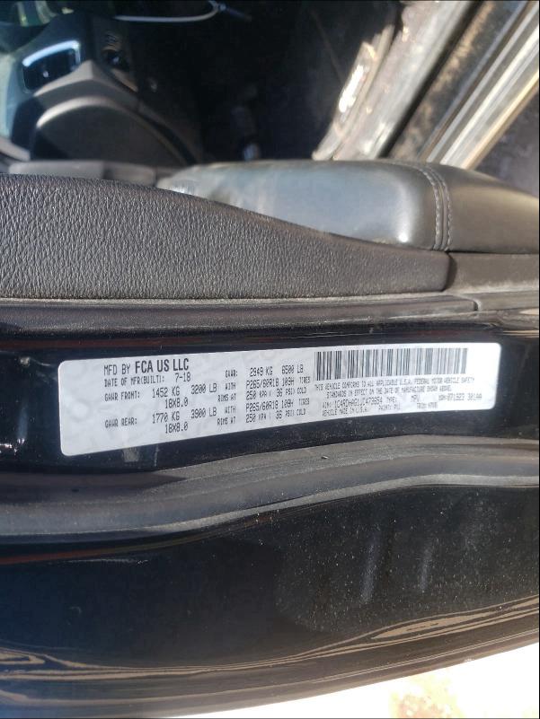 2018 DODGE DURANGO SX 1C4RDHAG1JC473654