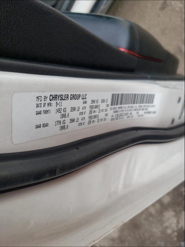 2012 DODGE DURANGO CR 1C4RDJDG0CC153070