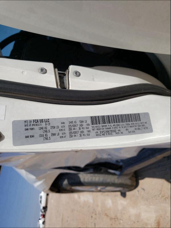 2019 DODGE JOURNEY SE 3C4PDCAB8KT853322