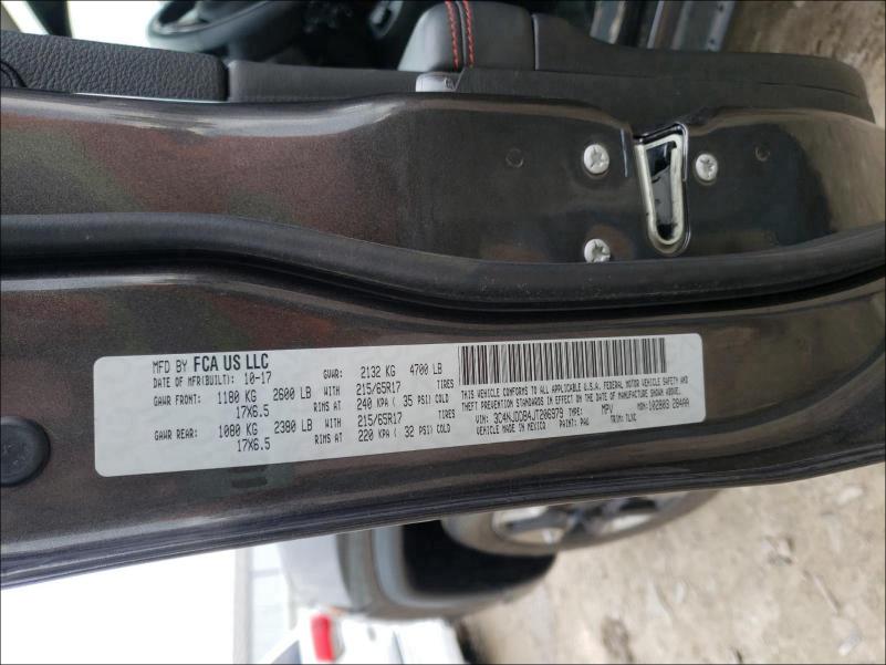 2018 JEEP COMPASS TR 3C4NJDDB4JT206979