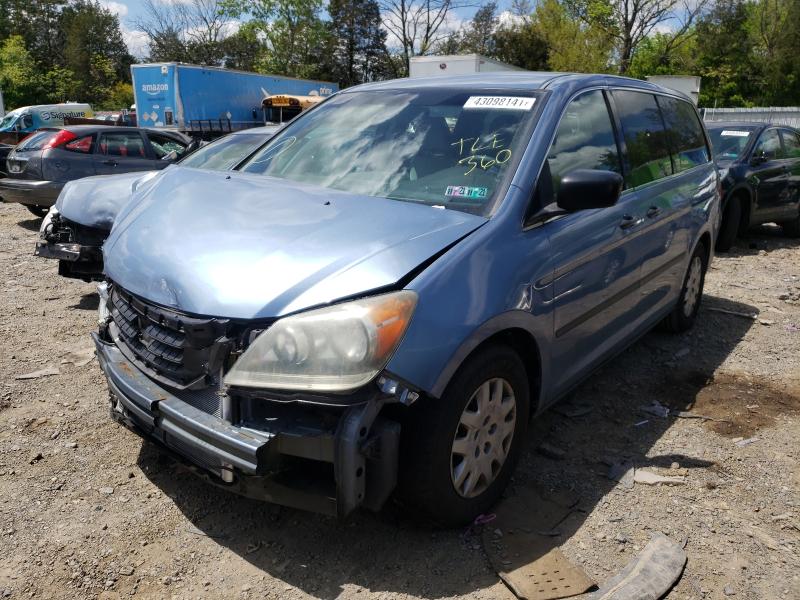 2010 HONDA ODYSSEY LX 5FNRL3H28AB019016
