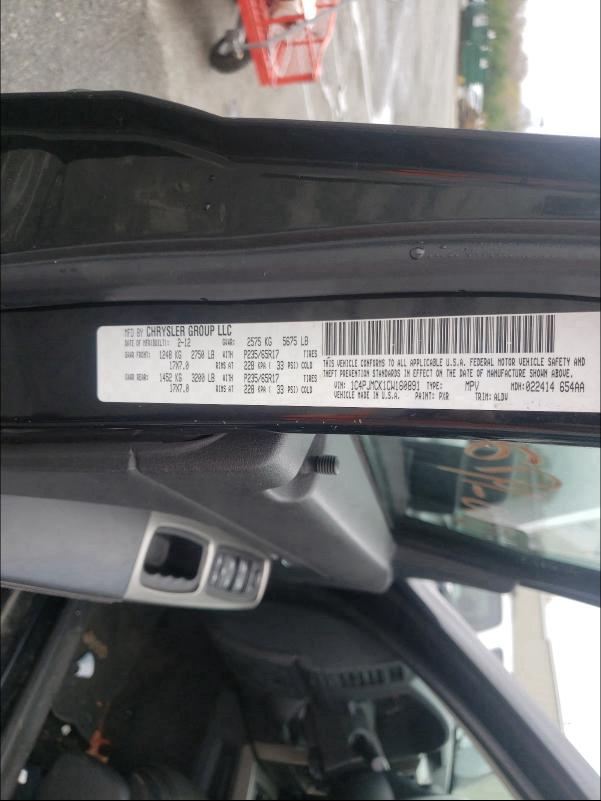 2012 JEEP LIBERTY LI 1C4PJMCK1CW160891