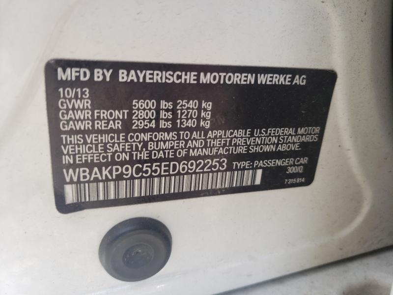 2014 BMW 550 XI WBAKP9C55ED692253