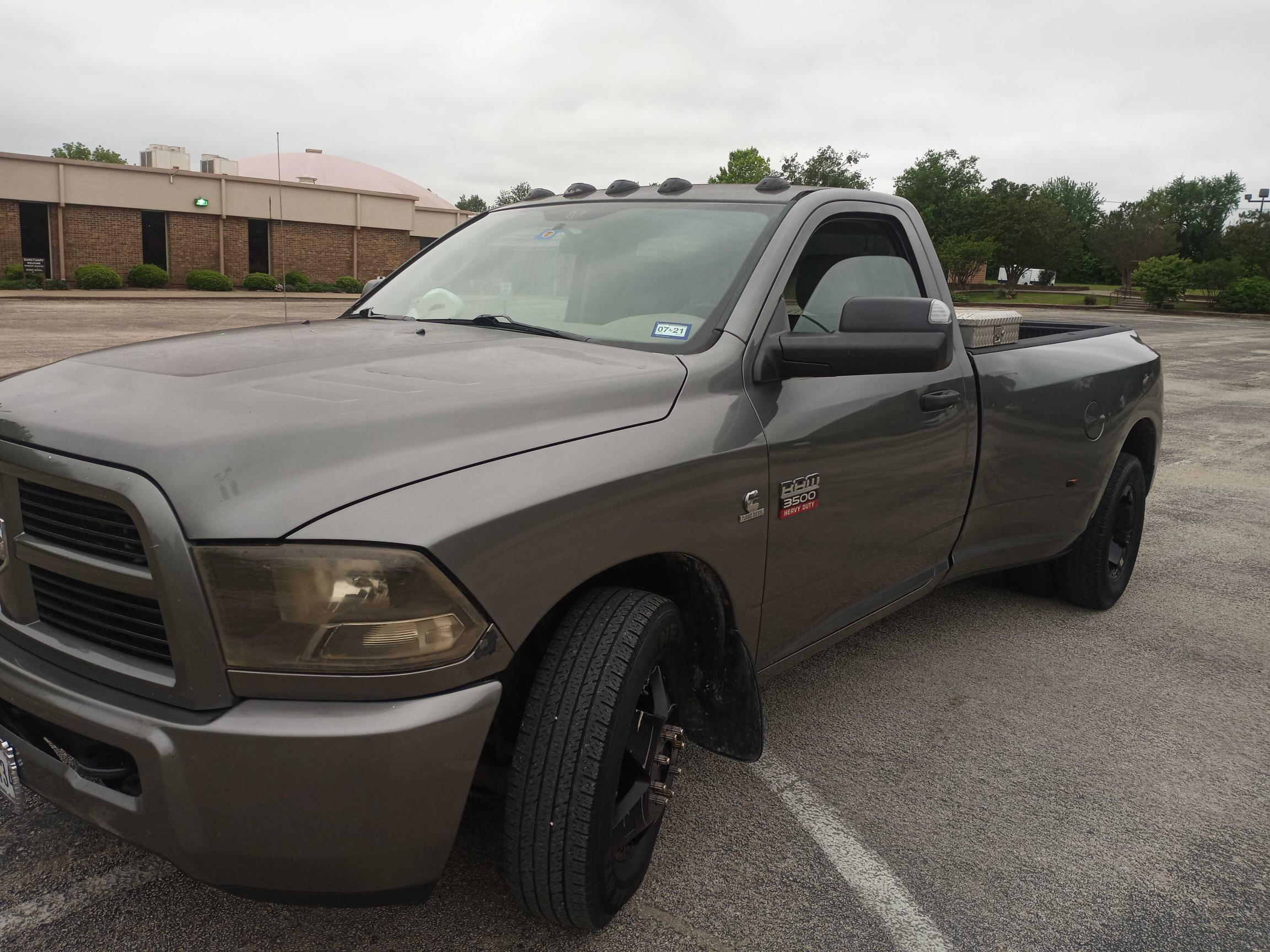 2011 DODGE RAM 3500 3D73M4EL3BG505031