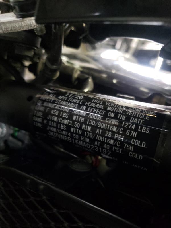 2021 KAWASAKI VN1700 B JKBVNRB16MA023192