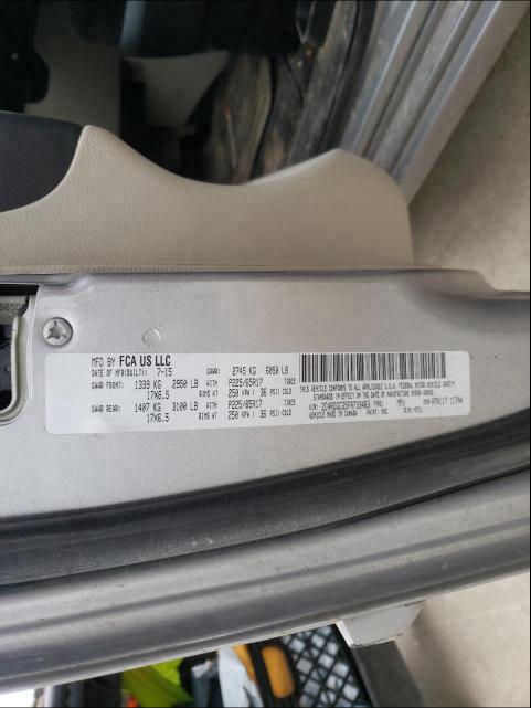 2015 DODGE GRAND CARA 2C4RDGCG5FR733463
