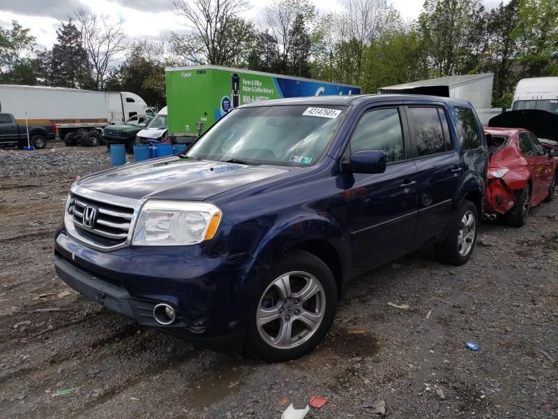 2013 HONDA PILOT EX 5FNYF4H43DB064671