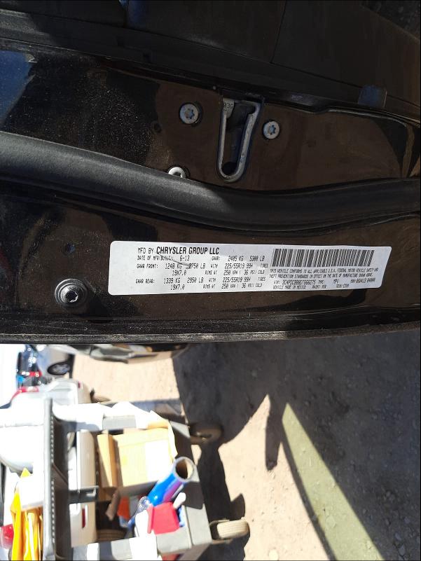 2013 DODGE JOURNEY SX 3C4PDCBB8DT666275